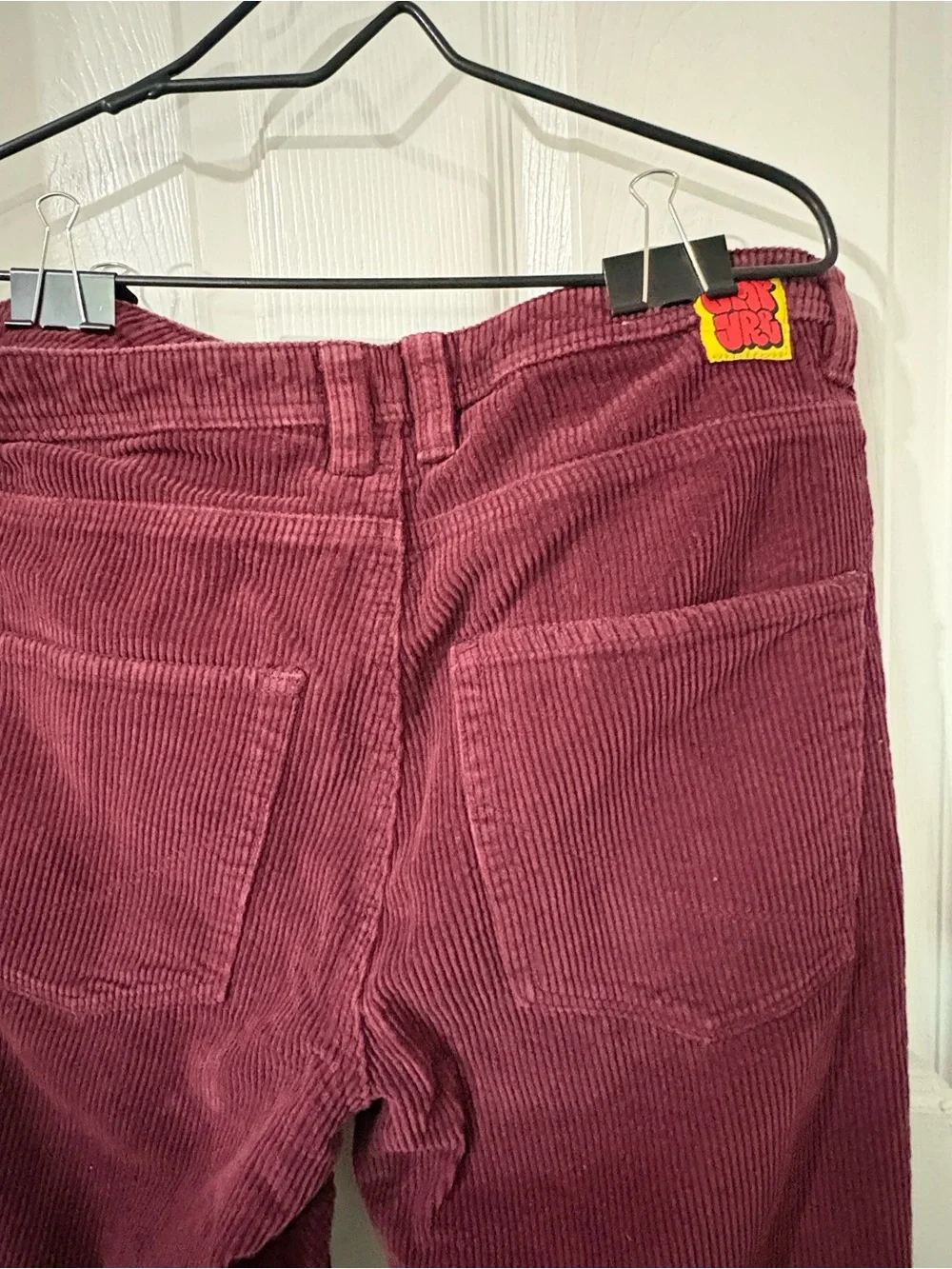 Empyre Men's Corduroy Pants in Burgundy